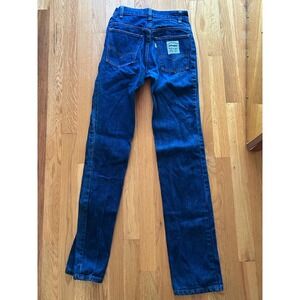 Vintage Levis Jeans Women Juniors 13 Blue White Patch Tab 80s